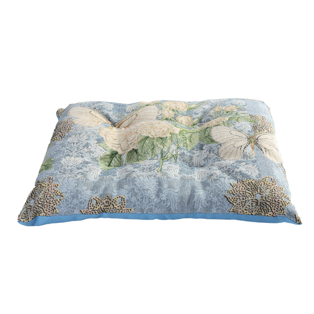 Emily Home Parsifal Chair Cushion with Laces in Gobelin 40x40cm