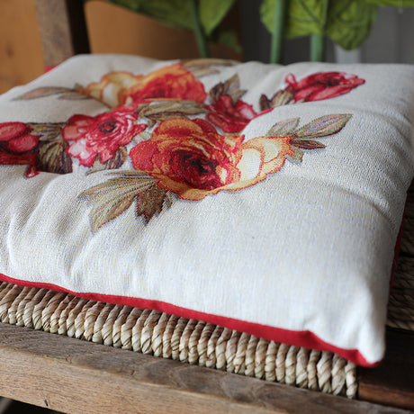 Chair cushion with ties Emily Home Sinphony 40x40cm