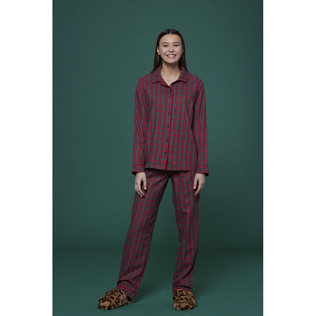 Pigiama da Donna in Flanella Noidìnotte Tartan