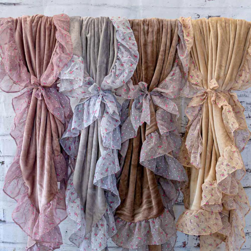 Plaid Frill Organza L’Atelier17 Bachata Vari Colori