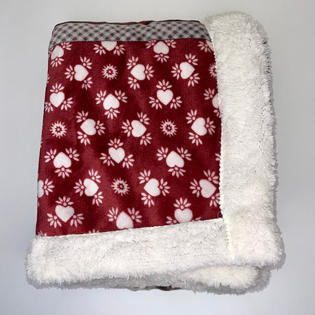 Weihnachtsplaid mit Fell Daunex-Baum 130x160 cm