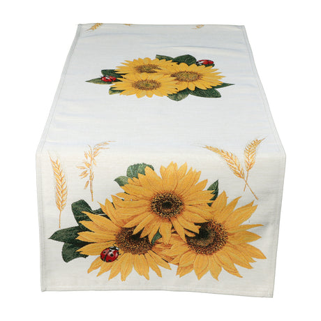 Gobelin-Läufer von Emily Home, Sonnenblumen, verschiedene Größen