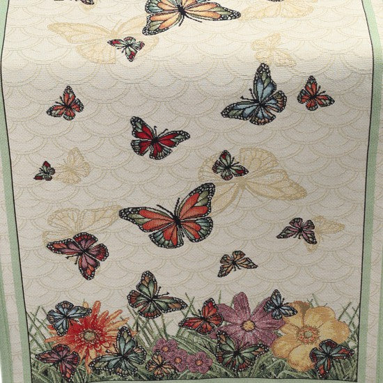 Emily Home Butterfly Table Runner in Gobelin (Various Sizes)