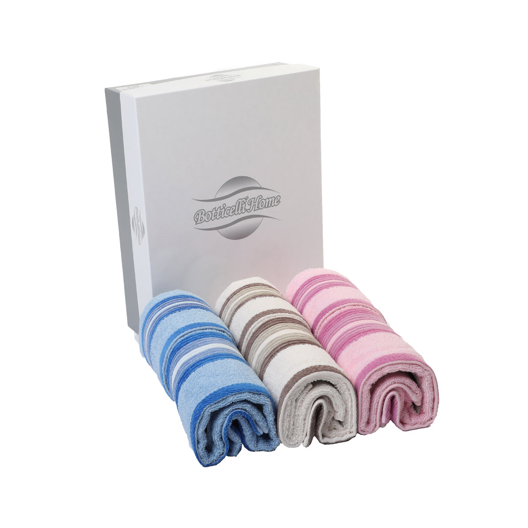 Botticelli Progress 3 + 3 Terry Bath Towel Set