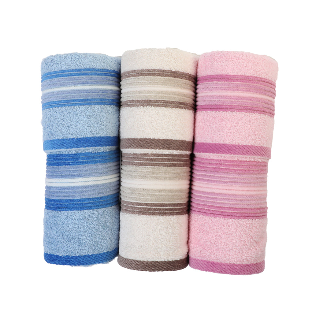 Botticelli Progress 3 + 3 Terry Bath Towel Set