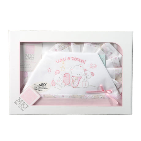 SET LENZUOLO PER CULLA LETTINO "ORSO FELICE"- MIO PICCOLO
