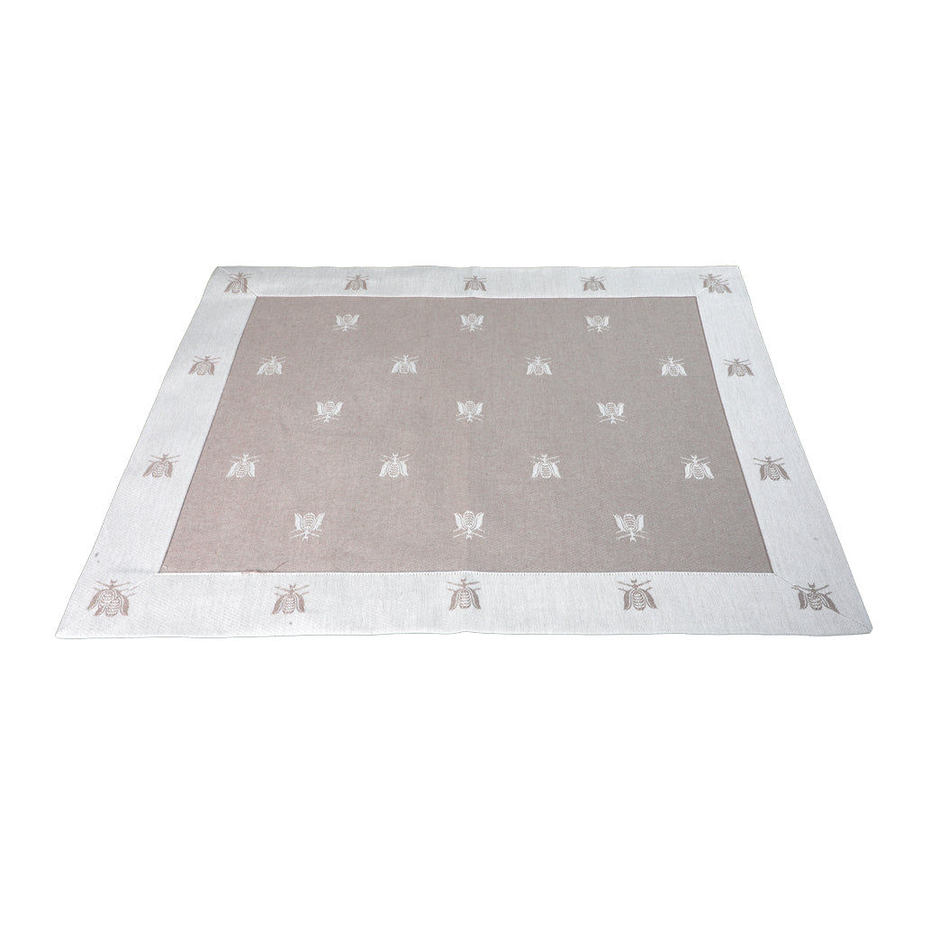 Umbrian Artistic Fabric Placemat Ape Line Pure Cotton 50x40 cm Raw Color