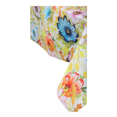 Printed Linen Tablecloth 8 Places 150x240 cm Maya