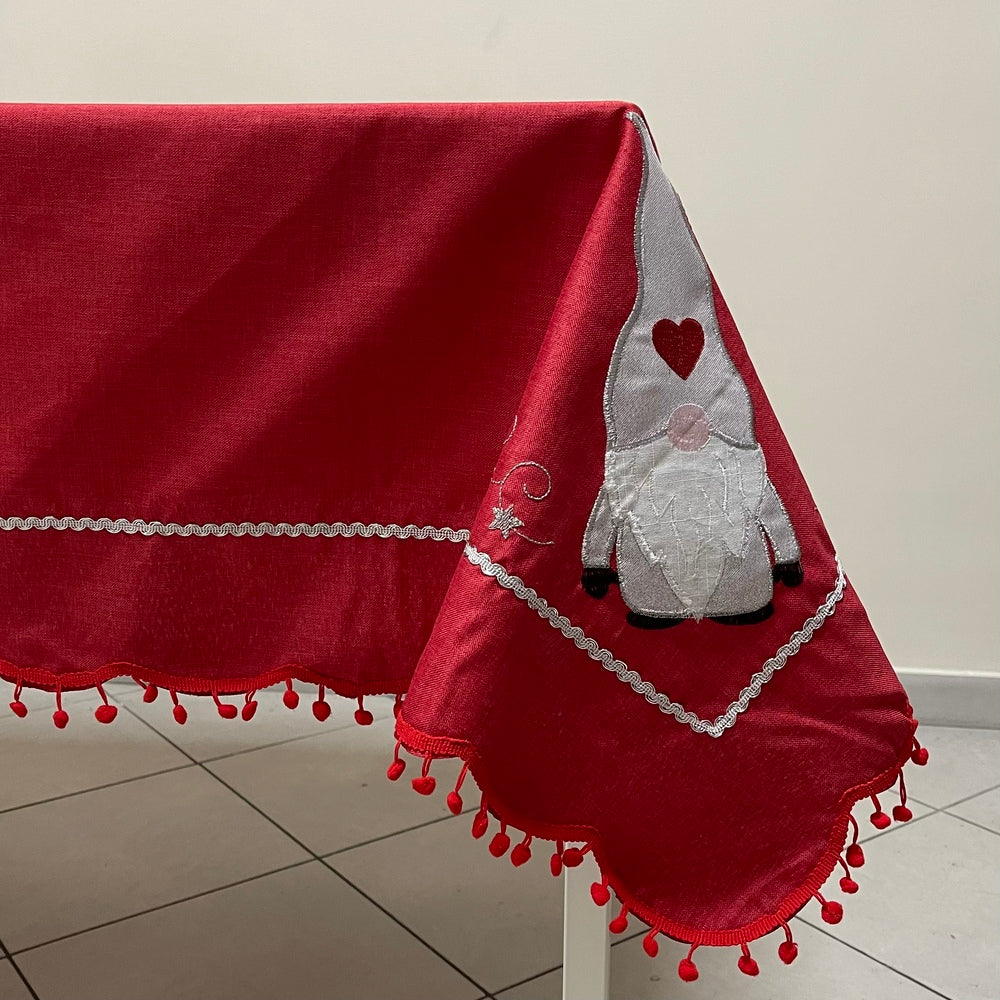 Tovaglia Natalizia Botticelli Home Elfo - Varie Misure