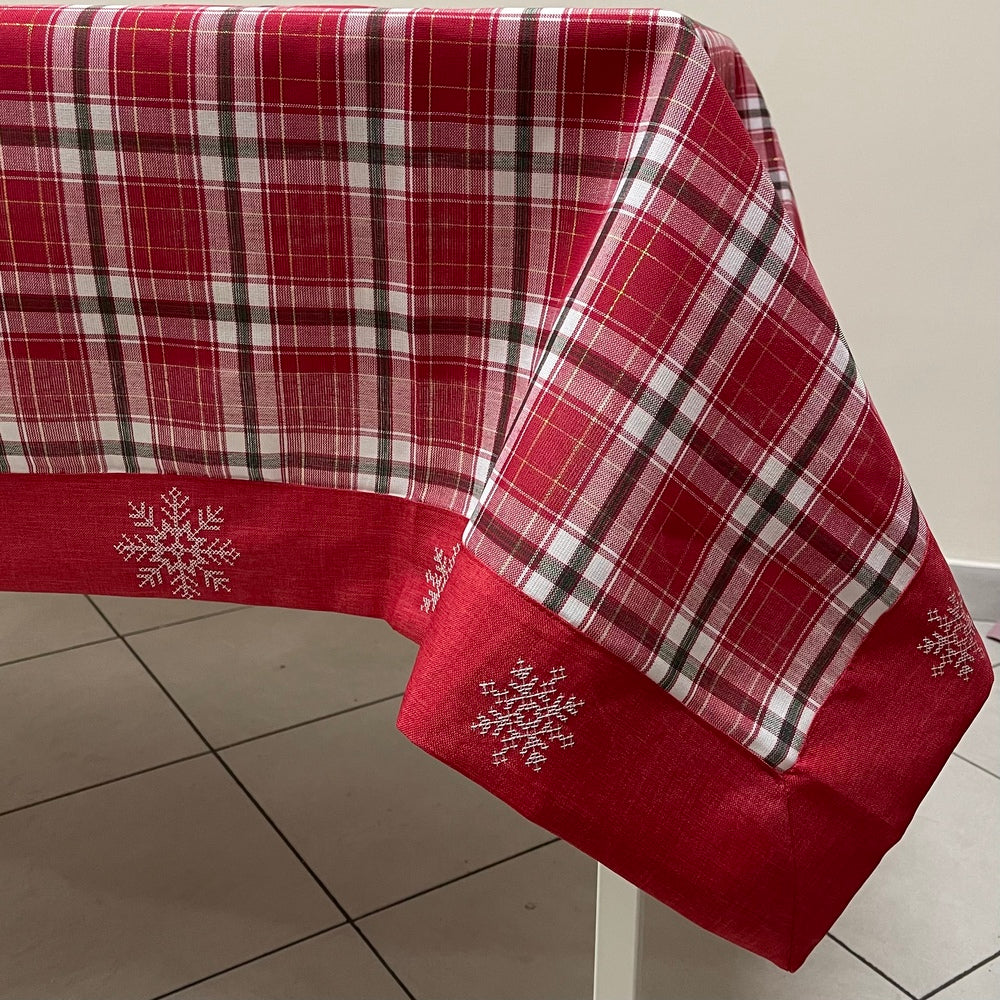 Tovaglia Natalizia Botticelli Home Sleet - Varie Misure