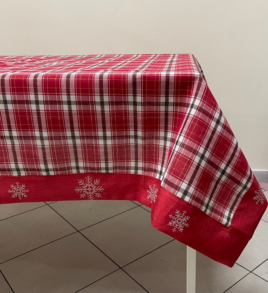 Tovaglia Natalizia Botticelli Home Sleet - Varie Misure