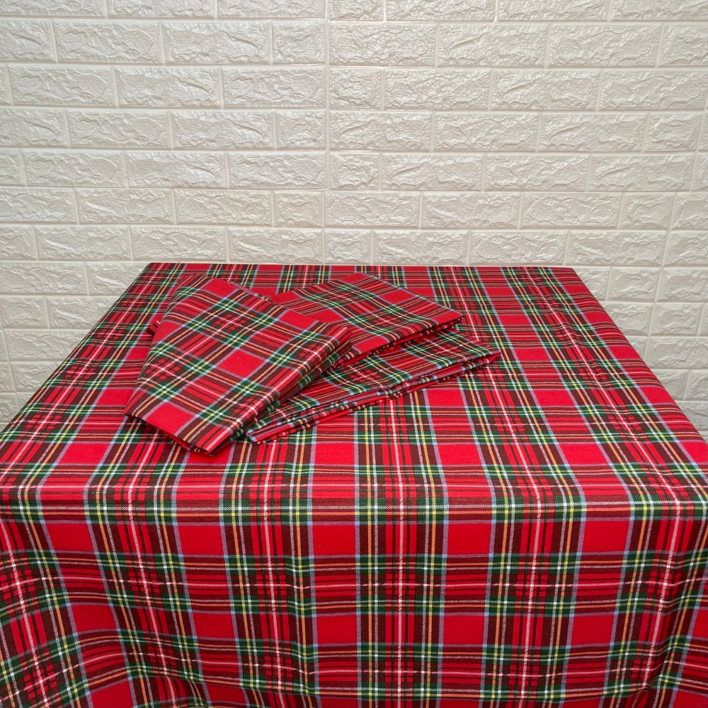 Tovaglia Natalizia Botticelli Home Tartan - Varie misure