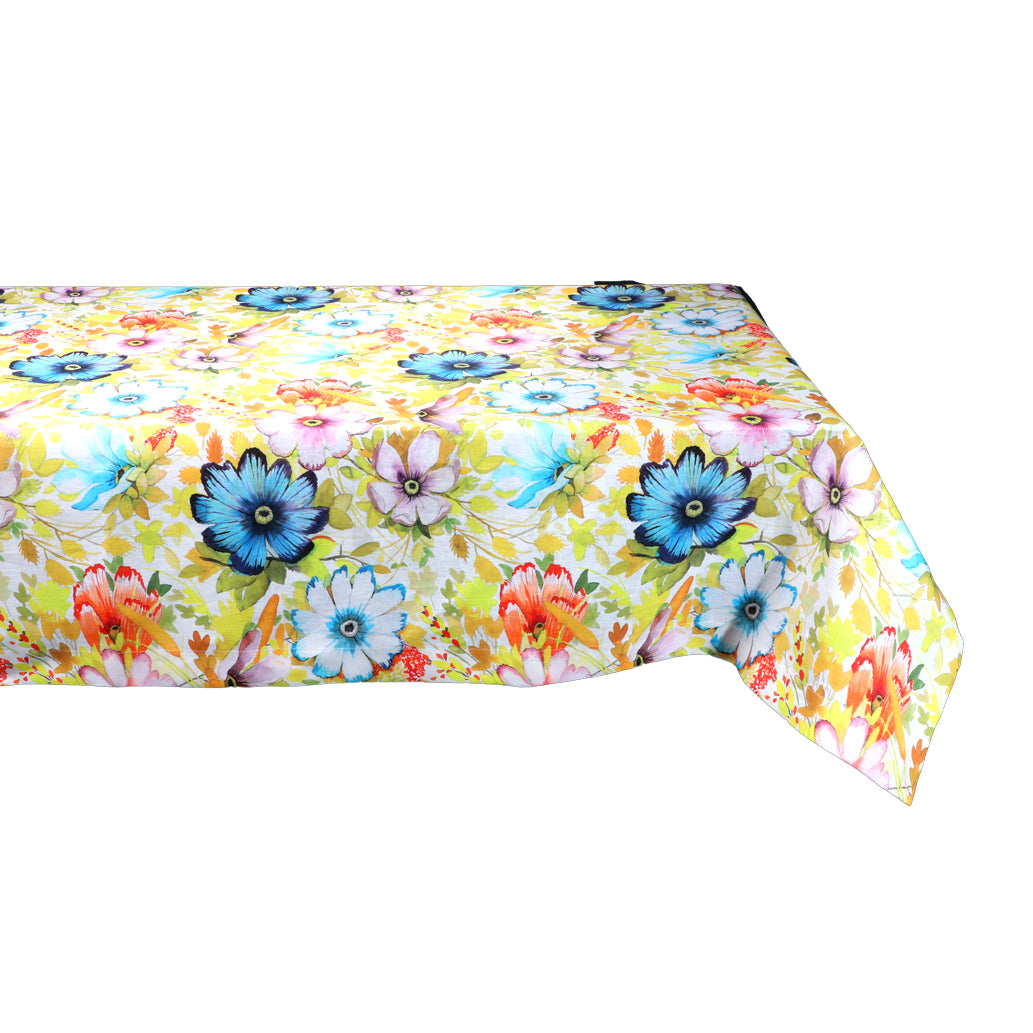 Tovaglia Pregiata 18 Posti 150x360 cm Maya Lino Stampato