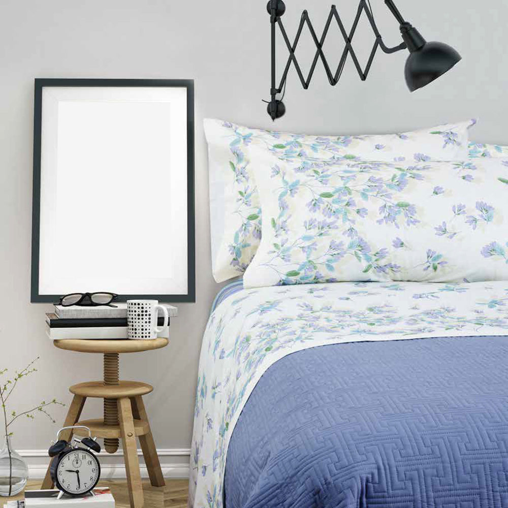 Maè Double Bed Set by Via Roma,60 Twist Pure Cotton