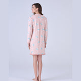 Camicia da Notte Donna Caldo Cotone Pigiamiamoci 3403