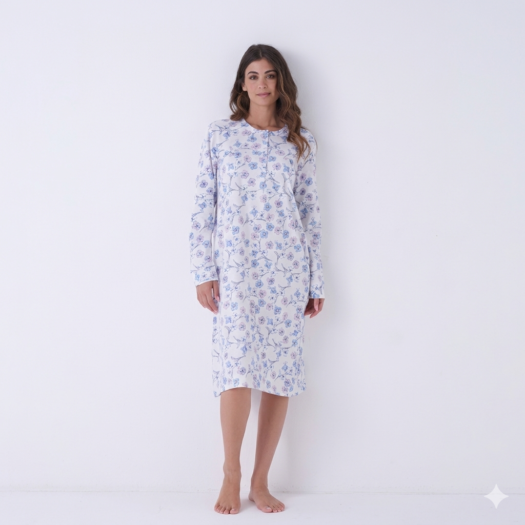 Camicia da Notte Cotone Karelpiù 0017