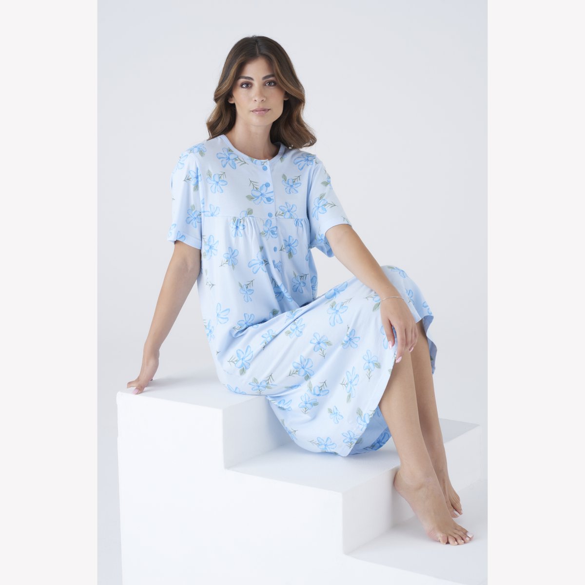 Camicia da Notte Mezza Manica Karelpiù 8011