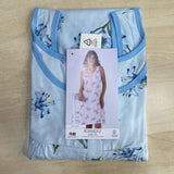 Camicia da Notte Spalla Larga Karelpiù 0305 - Puro Cotone Floreale