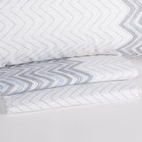 Maè Double Bed Set by Via Roma, 60 Chevron