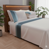 Completo Letto Matrimoniale Ruocco Home Doppio Bordo