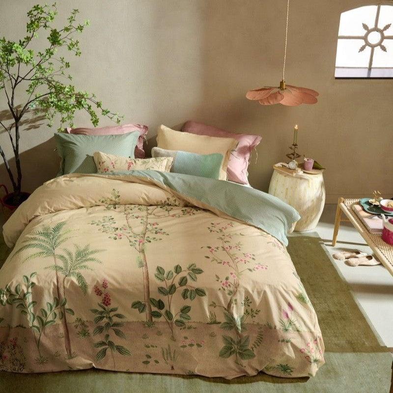 Copripiumino con federe Emporium Cherry-tree Moderno in Percalle