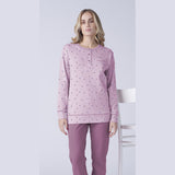 Pigiama Donna Caldo Cotone Karelpiù 9027
