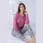 Pigiama Donna Caldo Cotone Karelpiù 9043