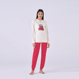Women's Warm Cotton Pajamas Pigiamiamoci 2850L