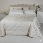 Trapuntino Matrimoniale Chanel in Cotone Jacquard - Made in Italy