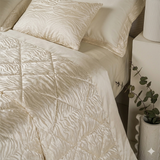Trapuntino Matrimoniale Keran Battaglia - 270x270 cm (Varie Varianti Colore)