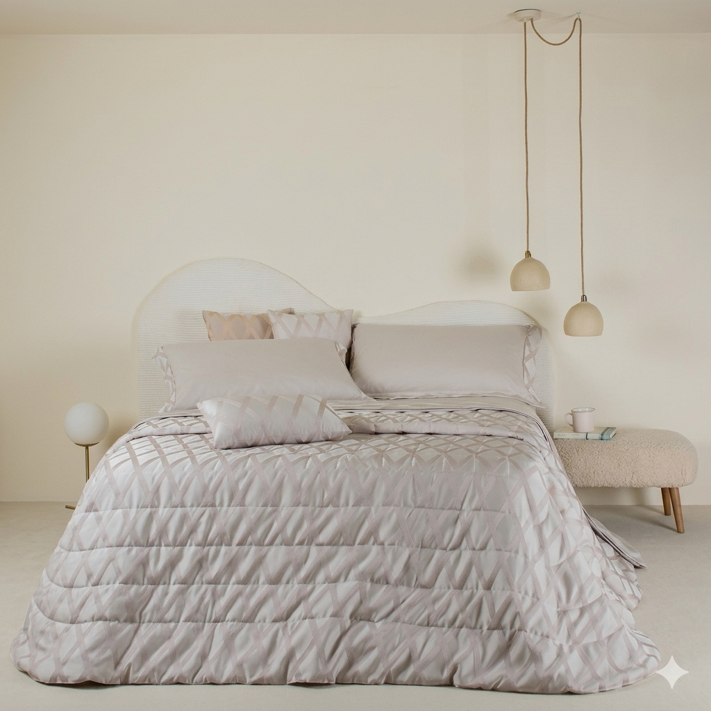 Trapuntino Matrimoniale Prodigy Battaglia - 270x270 cm (Vari Colori)