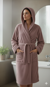 Accappatoio microspugna Botticelli Home Rosa Antico 280g unisex