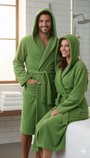 Accappatoio microspugna Botticelli Home Verde 280g unisex