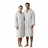 Accappatoio spugna Mae by Via Roma 60 Living Bianco - Ruocco Home