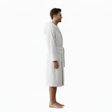 Accappatoio spugna Mae by Via Roma 60 Living Bianco - Ruocco Home