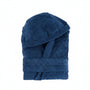 Accappatoio spugna Mae by Via Roma 60 Living Blu Denim - Ruocco Home