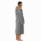 Accappatoio spugna Mae by Via Roma 60 Living Grigio - Ruocco Home