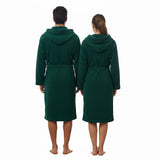 Accappatoio spugna Mae by Via Roma 60 Living Verde Inglese - Ruocco Home