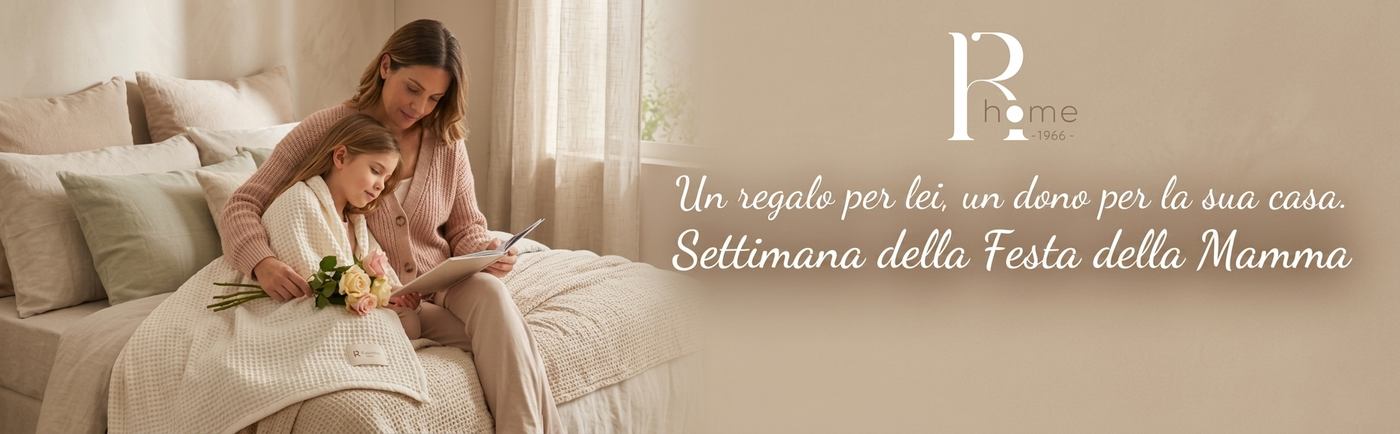Festa della Mamma 2026 - Idee regalo biancheria per la casa - Ruocco Home