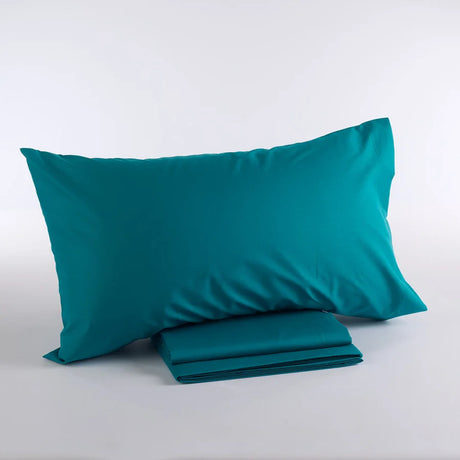 Completo lenzuola no stiro Mae Via Roma 60 variante colore ottanio
