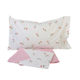 Botticelli Home Tulip Double Bed Set with 4 Pillowcases (Various Colours)