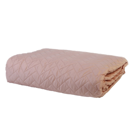 Pierre Cardin Double Quilted Bedspread in Solid Color Satin (Various Colours)