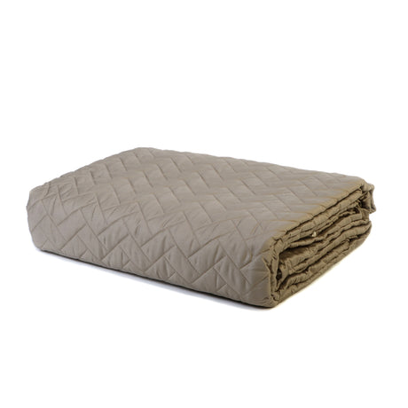 Pierre Cardin Double Quilted Bedspread in Solid Color Satin (Various Colours)