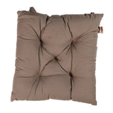 Cuscini per Sedie Imbottito con Laccetti Fancy Home Iris Home Shabby 42x42 cm Vari Colori