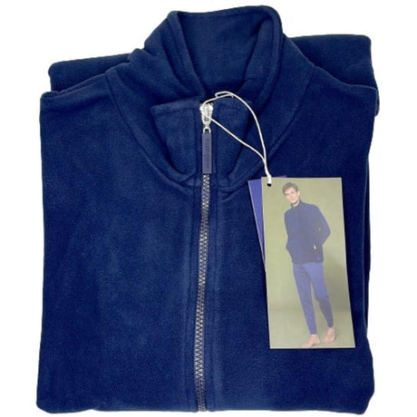 Noidìnotte 2456 Microfleece Men's Bedroom Jacket with Zip