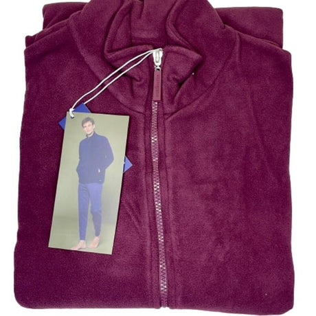 Noidìnotte 2456 Microfleece Men's Bedroom Jacket with Zip