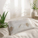 Guanciale in memory foam all'aloe vera Botticelli Home 50x80 cm vista frontale