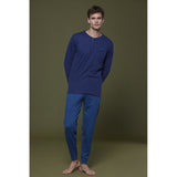 Men's Pajamas in Warm Cotton Noidìnotte 2512
