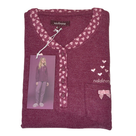 Women's Milano Stitch Pajamas Noidìnotte 7956