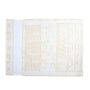 Strofinaccio da Cucina da ricamare Tessuto Artistico Umbro Camilla 50x70 cm Misto Lino Vari Colori
